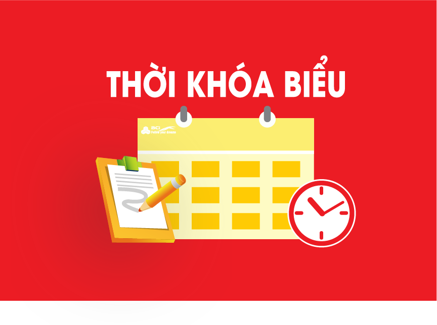 Thời khoá biểu tiểu học (áp dụng từ 09/9/2024)